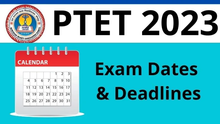 Rajasthan PTET Exam Date 2022